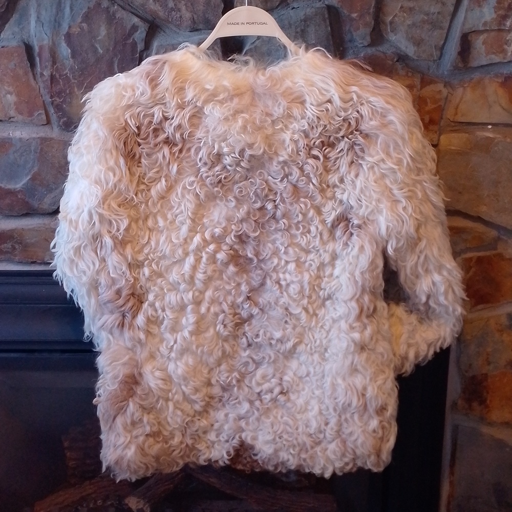 Rare Long-haired Raw Sheep Wool Jacket And Scarf Inuk Inuit 2009 - Picture 6 of 16